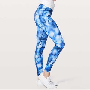 White Lululemon Athletica Yoga Pants 